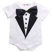 0-2Y Enfants Bébé Nourrisson éTé vêtements Manche Courte Barboteuse T-Shirt