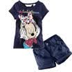 2018 UK Kids Baby Boys Girls Minnie Summer T-Shirt TopsShorts Pants Set Outfit