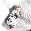 AU Newborn Kid Baby Girl Floral Tops T-shirt Pants Leggings 3Pcs Outfits Clothes