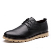 Conlong leather men&39s lace casual shoes black 243114576 42 yards