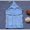 US Stock Infant Newborn Baby Knit Blanket Swaddle Wrap Sleeping Bag Photograpgy