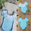 Kids Baby Girls Soft Tassel Bodysuit Bowknot Clothes Jumpsuit Romper Outfits