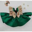Christmas Kids Baby Girl Sequins Bowknot Dress Wedding Party Princess Dresses
