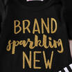 Sparkling Newborn Baby Girls Tops Romper Stripe Pants 3Pcs Outfits Set Clothes