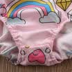 Newborn Baby Girls Backless Unicorn Romper Bodysuit Jumpsuit Outfits Sunsuit Set