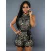 New Women Lace Sleeveless Summer Playsuit Bodycon Party Club Jumpsuit Romper
