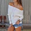 Women Casual Loose Long Sleeve Knitted Sweater Tops Cardigan Outwear Coat Jacket