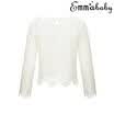 Womens Long Sleeve Floral Tassel Cardigan Kimono Chiffon Jacket Blouse Top Hot