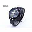 Mens Fashion Luxury Watch Stainless Steel Sport Watch Analog Quartz Wristwatches