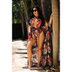 US Women Cover Up Summer Lace Floral Bikini Swimwear Beach Dress Bathing Suit