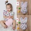 Newborn Kids Baby Toddler Girl Floral Romper Bodysuit Jumpsuit Clothes Outfits