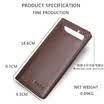 Mens Genuine Leather Thin Wallet ID Money Credit Card Slim Holder Money Pocket