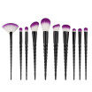 King Love Star 10PcsSet Unicorn Makeup Brushes Rainbow Hair Make Up Brush Cosmetics Foundation Blending Powder Brushes
