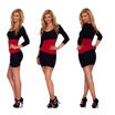 Women sexy long sleeves bodycon bandage clubwear party cocktail mini Dress