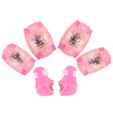 Armor Warrior Skate Protective Gear Roller Skateboard Sports Protective Gear 6 Piece Pink Obo