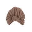 Women Men Stretchy Turban Head Wrap Band Chemo Bandana Hijab Pleated Indian Cap