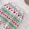 3PCS Newborn Baby Girl Tops Romper Long Pant Headband Christmas Outfit Clothes