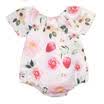 Newborn Infant Baby Girls Floral Romper Bodysuit Jumpsuit Outfits Clothes 0-24M