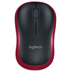 Logitech Logitech M185 wireless mouse black blue side