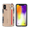 New iPhoneXS Max Mobile Phone Case Cover Samsung Mobile Phone Card Anti-fall Cover Khaki