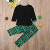 UK Toddler Kids Baby Girl Infant Clothes T-shirt Top Pants Outfit Sets Tracksuit
