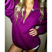 Women Hoodie Long Sleeve Sweatshirt Jumper Sweater Hooded Pullover Coat Tops W4