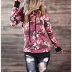 Women Fashion Hoodie Sweatshirt Long Sleeve Hooded Coat Pullover Pullover Top