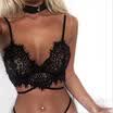 Women Lace Padded Bra Bandage Bikini Set Swimsuit Triangle Swimwear Bathing
