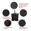 4PCS Tent Fixed Sandbag Industrial Grade Heavy Duty Double-Stitched Weights Bags