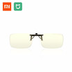 New original Xiaomi mijia TS 35 Blue glasses Lens Rays anti TAC Zinc Alloy clip 110 degrees Random surge protector eye