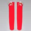 Women XMAS Halloween Skeleton Costume Blood Stained Over Knee Socks Stockings