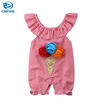 Cute Newborn Toddler Baby Girl Flower Clothes Romper Bodysuit Sunsuit Outfit Set