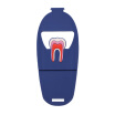 Colorful Dental Cute Card Holder Rubber Molar Shaped Name Card Case Display Stand for Dental Office Random Color