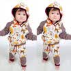 Animals Infant Kids Baby Boy Girl Top Hoodie T-shirt Pants Outfits Clothes Set