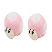 New Super Mario Bros Mushroom Plush Keychain Decoration Soft Pokeman Toy