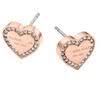 Women Fashion 925 Sterling Silver Crystal Rhinestone Elegant Ear Stud Earrings