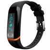 Toplux X12 Smart Bracelet Heart Rate Bracelet Call Shock Reminder Sleep Monitor Information Push Step Waterproof Professional Sports Bracelet Black