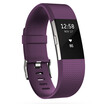 Fitbit Charge 2 Smart Fashion Heart Rate Hand Ring Heart Rate Real-time Monitoring Automatic Sleep Recording Caller ID VO2Max Measurement Purple Large