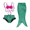 Kids Girls Swimmable Mermaid Tail Sea-maid Bikini Swimwear Swimming Costume Sets