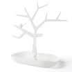 Pájaro árbol soporte de la joyería estante de almacenamiento Pulsera Collar colgador llaves pendiente Soporte de exhibición caja de la joyería caja organizador en casa