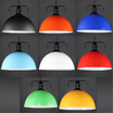 Baycheer HL478999 40CM Contemporary Multicolor Single Head Pendant LightYellow