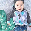 Infant Newborn Baby Boy Warm Hooded TopsLong Legging Pants Outfits Clothes 0-3T