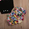 Newborn Kid Baby Girls Floral Cotton Romper Pants Shorts 3PCS Outfits Clothes UK