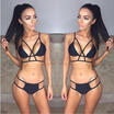Women Push-up Padded Bra Bandage Bikini Set Swimsuit Triangle Swimwear Bathing
