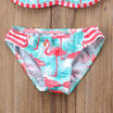 Kids Baby Girls Strap Flamingo Bikini Swimwear Swimsuit Bathing Suit Beachwear