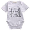 Newborn Baby Boys Romper Bodysuit Big Brother T-shirt Tops Outfits Family g
