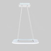 Baycheer HL487485 Vapor&Water Tight White Acrylic Panel Warm Light LED Chandelier 1 Light