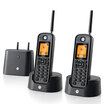 Motorola Motorola O201C phone long distance digital cordless single orange backlit phone book in English display menu can be extended fixed wireless landline