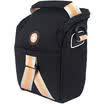 WXD SM1411198 Micro-striped digital camera bag comes with rain cover black