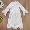 Toddler Baby Kids Girls Dress Toddler Princess Party Lace Summer Floral Dresses